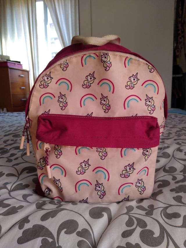 Mochila pequeña unicornios