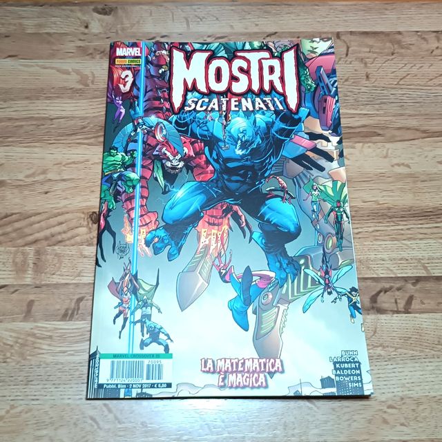 Fumetti Marvel Mostri scatenati parte 1-2-3