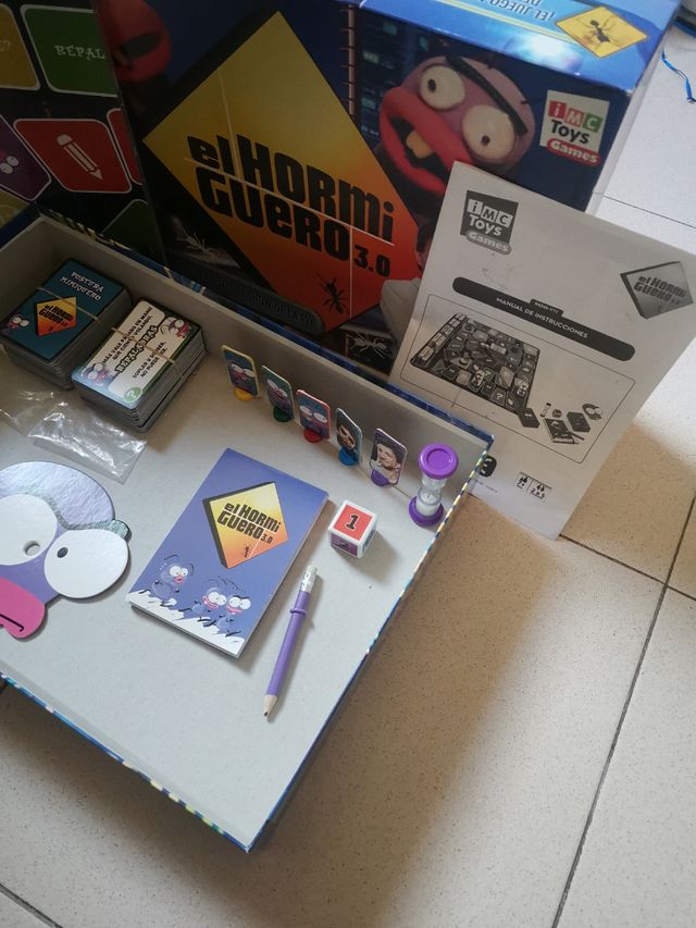juego completo y seminuevo el hormiguero 3.0