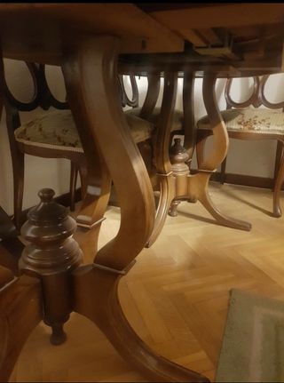 Gran Mesa de Comedor Extensible