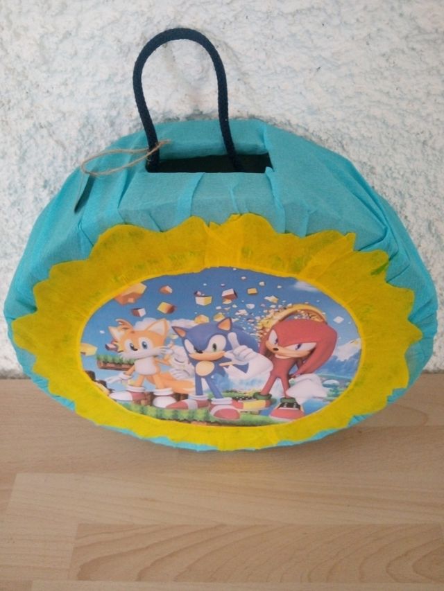 Sonic Pentolaccia PIñata Pignatta Pignata