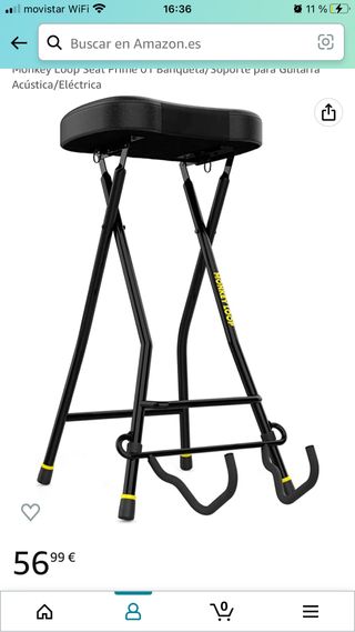 Banqueta de guitarra Monkey Loop