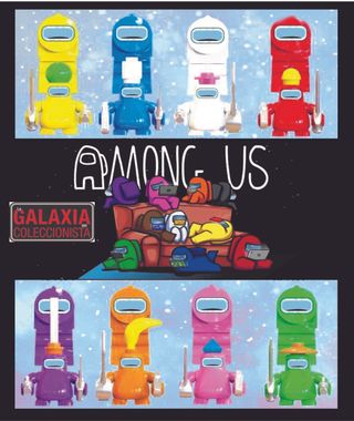 NUOVE FIGURE PERSONALIZZATE GALAXY LEGO AMONG US