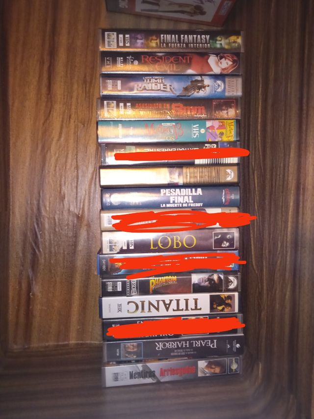 Film in VHS e 3 DVD