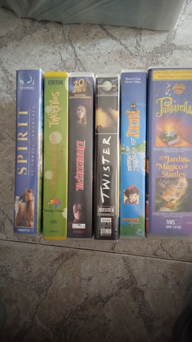 Film in VHS e 3 DVD