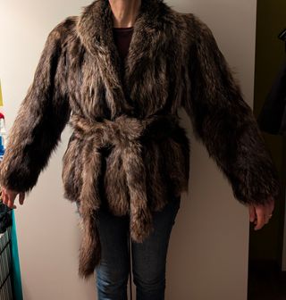 pelliccia vera da donna Vintage