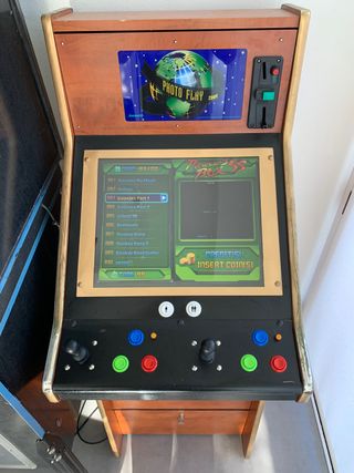 Maquina de juegos recreativos.