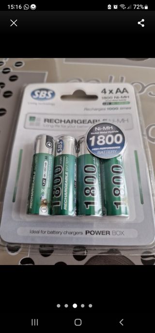 Batterie Ricaricabili SBS Nuove