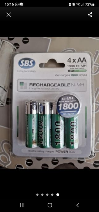 Batterie Ricaricabili SBS Nuove
