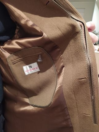 Abrigo beige tienda Ridel