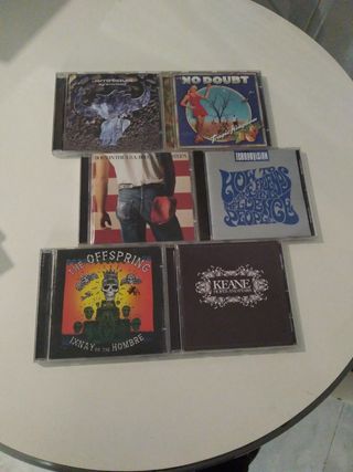 CDs variados pop rock