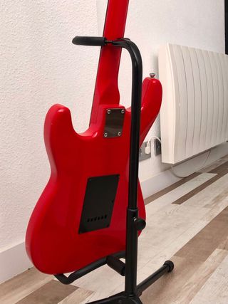 Guitarra electricidad y amplificador