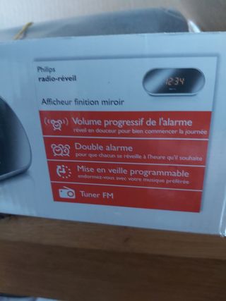 Radio Reloj Despertador Philips