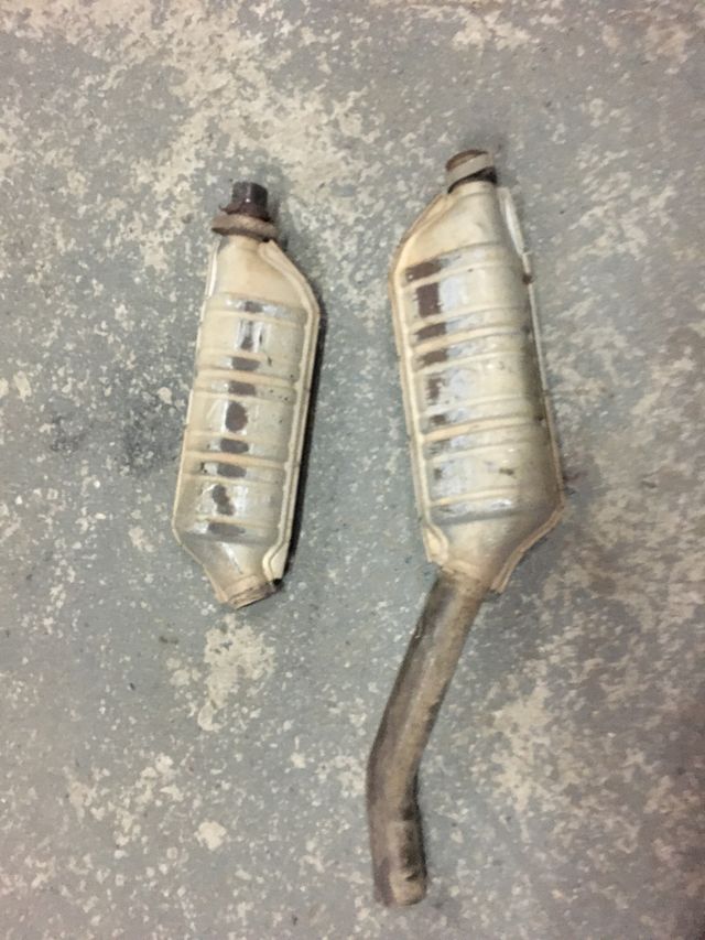 CATALIZADORS VACIOS DE BMW E34 530i V8