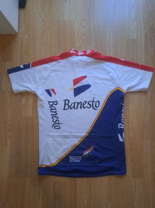 Maillot cycliste Banesto Unica 1994 Manche courte Nalini