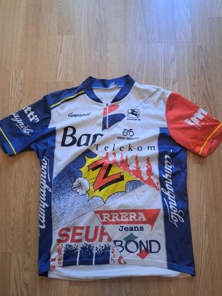 Maillot Manches Courtes Campagnolo Palladio Gris - , vélos et