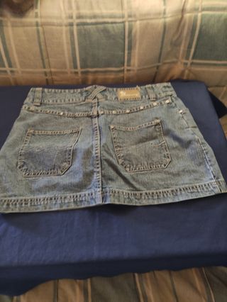 minifalda vaquera talla 3 (38/40) billabong