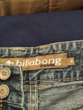 minifalda vaquera talla 3 (38/40) billabong