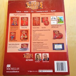Tiger Tales 1 MacMillan Libro inglés primaria