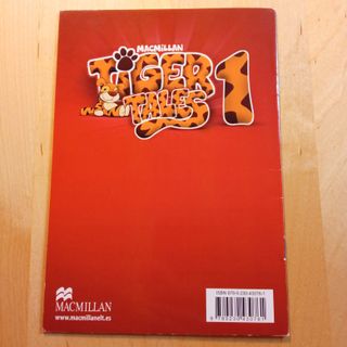 Tiger Tales 1 MacMillan Libro inglés primaria