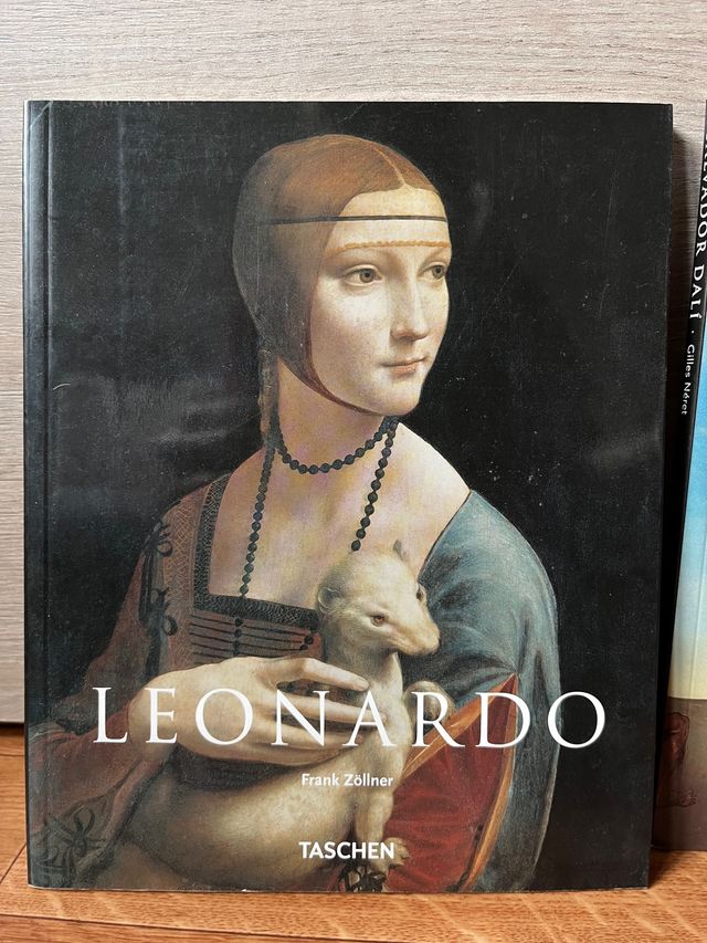Libros de arte Da Vinci + Dalí