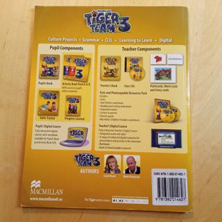 Tiger Team 3 MacMillan Libro inglés primaria