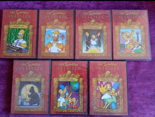 7 DVD's de Los Simpson