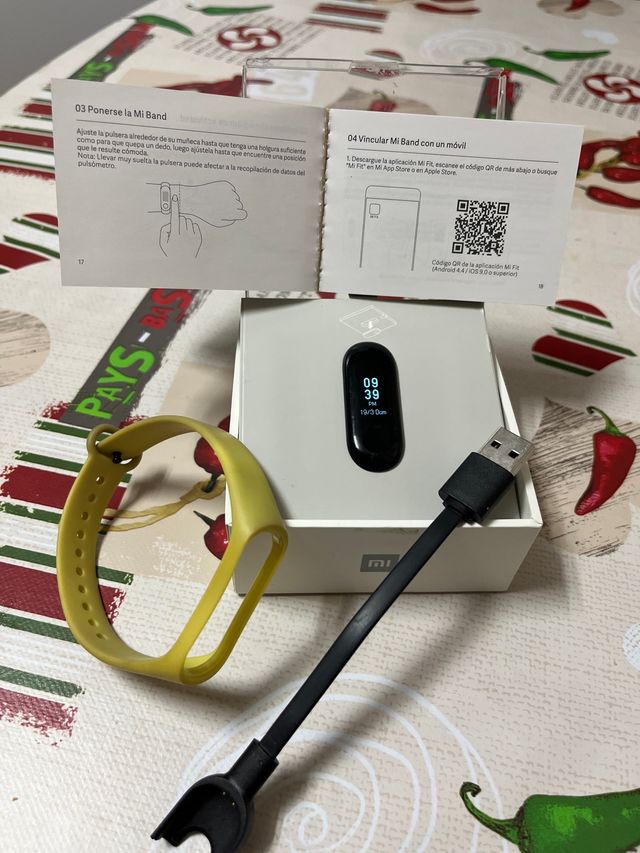 Xiaomi Mi band 3, sumergible 50m.