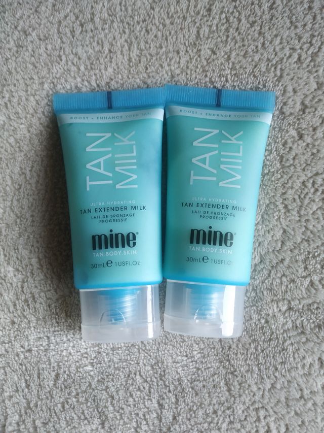 Leches bronceadoras MineTan cosmética belleza