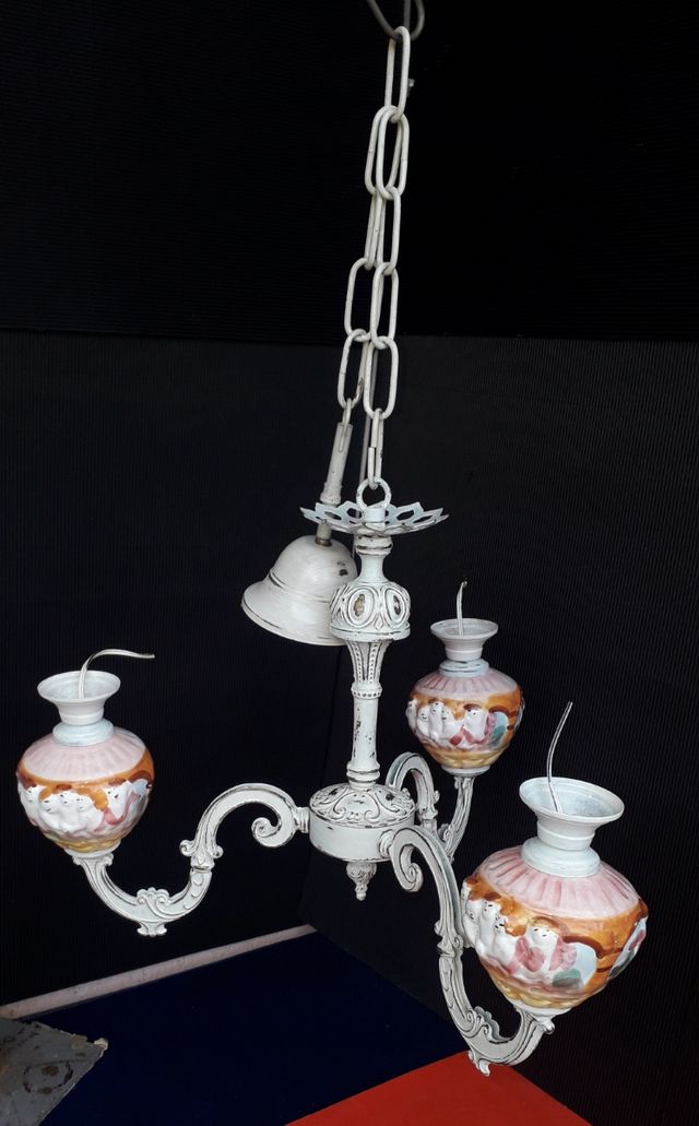 Lampadario Shabby Chic Vintage