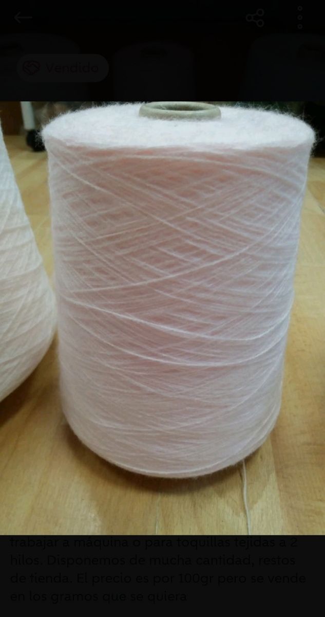 lanas de orlon a peso, precio 100gr