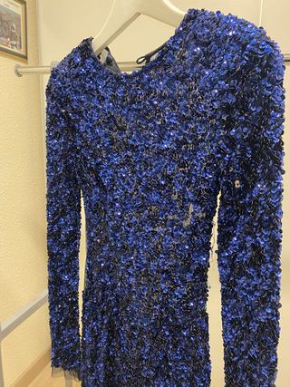 VESTIDO DE TUL CON LENTEJUELAS