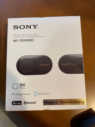 Cascos inalámbricos Sony wf-1000xm3