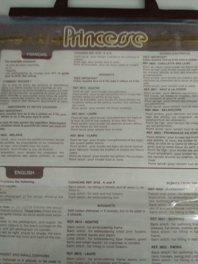 Kits para hacer a punto.