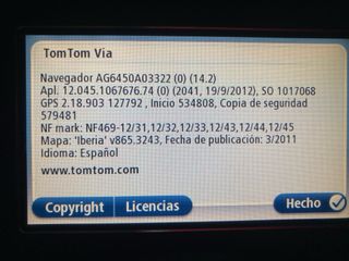Navegador gps Tomtom 
