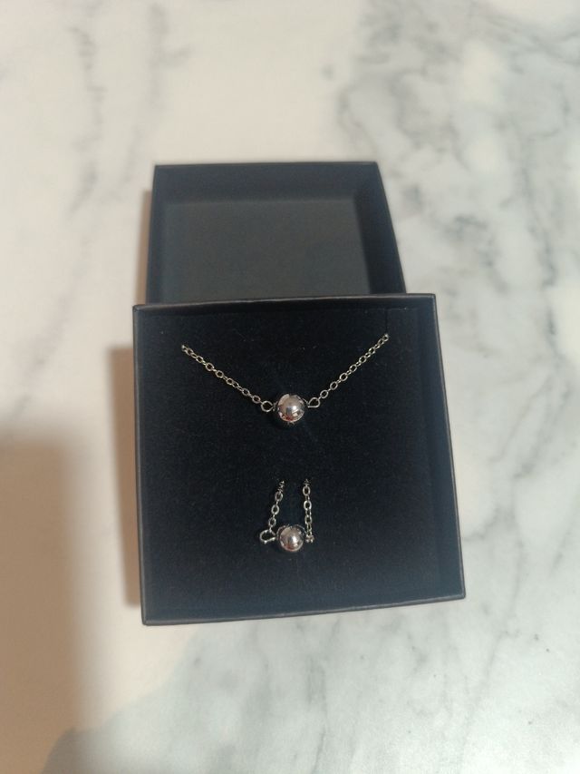 Conjunto pulsera y gargantilla