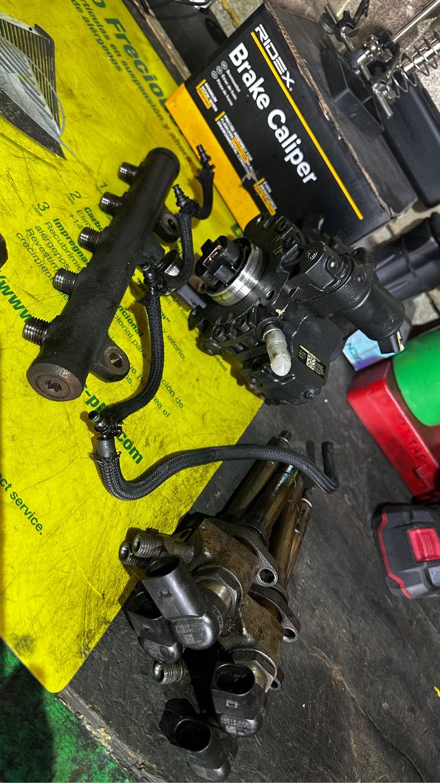 Rampa inyectores con sensor