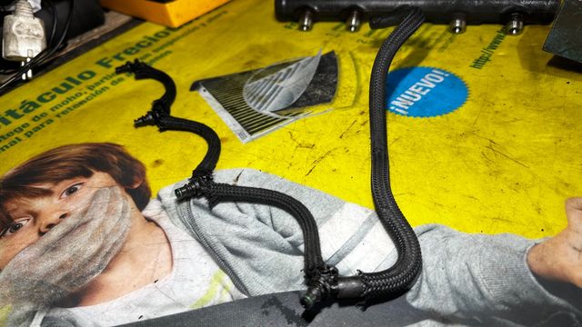 Rampa inyectores con sensor