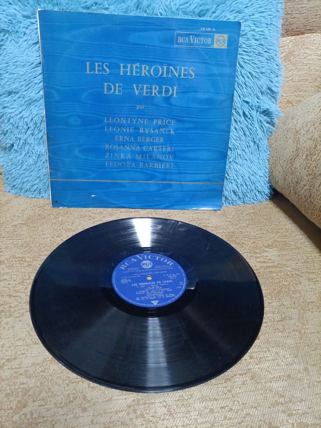 Vinilo LES HÉROÏNES DE VERDI 1963