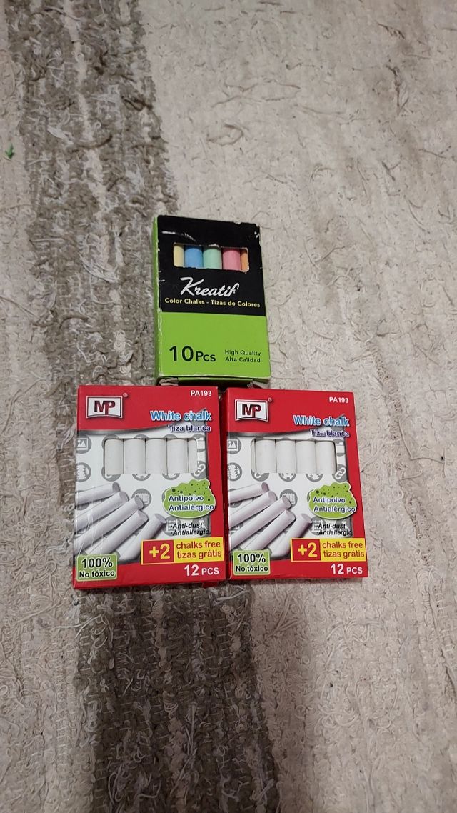 pizarra 5 en 1 y tizas