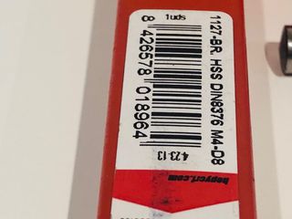 M4-D8  hepyc BROCA HSS DIN8376 BIDIAMETRAL