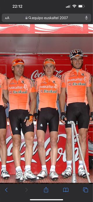 Maillot euskaltel Euskadi 2007 talla xl 