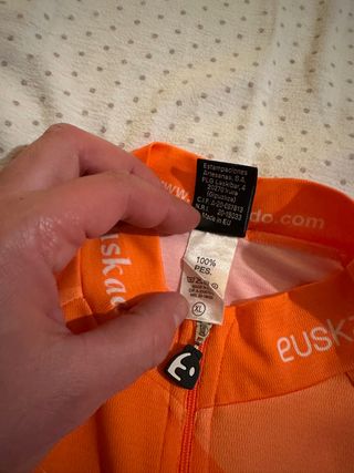 Maillot euskaltel Euskadi 2007 talla xl 