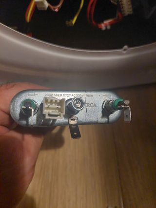 resistencia lavadora secadora indesit xwde 961480x