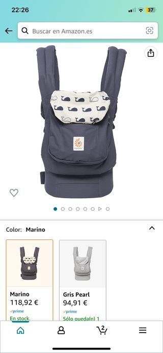 Mochila porteo Ergobaby