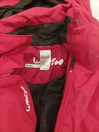 Mono de esqui niña talla 10/12