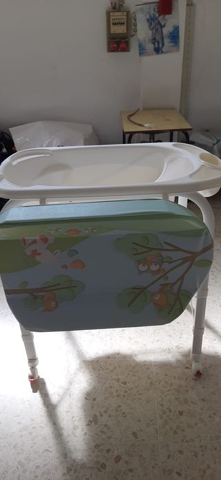 BAÑERA CAMBIADOR PLEGABLE CAMBIO DE CAM