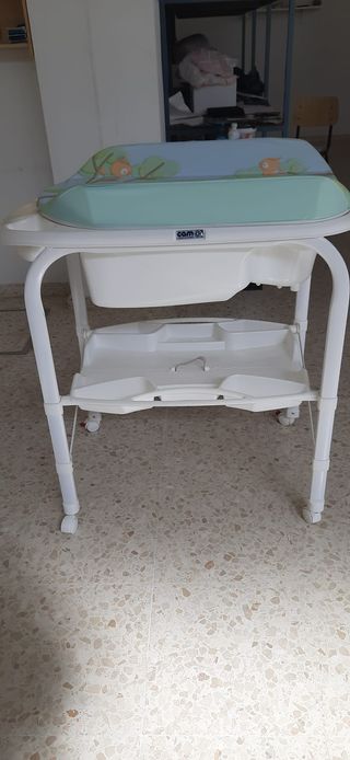 BAÑERA CAMBIADOR PLEGABLE CAMBIO DE CAM