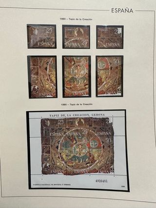 Colección sellos Correos 1973-2004