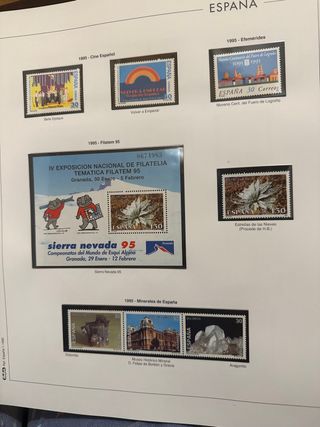 Colección sellos Correos 1973-2004